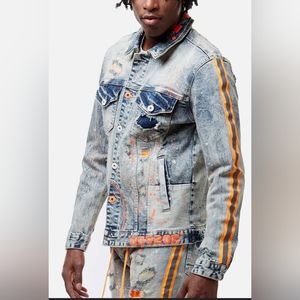 Smoke Rise -Angel Blue Denim Jacket